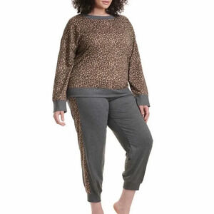 Splendid Leopard print pajama set Large